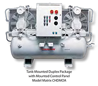 Tank-Mounted Duplex Package with Mounted Control Panel - Model Matrix CHDMOA