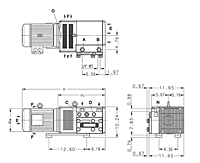 Elmo Rietschle Combination Pressure/Vacuum Rotary Vane Pumps
