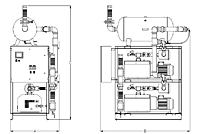 Laboratory Dry Claw Duplex Tank Mounted Horizontal Vacuum System with Premium Controls - 2