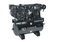 Vanair® PRO Series 175 Pound per Square Inch (psi) Portable Reciprocating Air Compressor - 30 Gallon Configuration