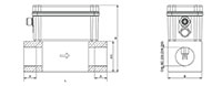 VA 525 Compact Inline Flowmeters for Air and Nitrogen - 2