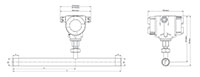 VA 570 Flowmeter with Integrated 1/2 Inch (In) Measuring Section - 2