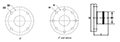 3 to 8 Inch (in) Nominal Diameter Compressed Air Aluminum Flanges - 2