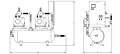 Laboratory Dry Claw Triplex Tank Mounted Horizontal Vacuum System with Premium Controls