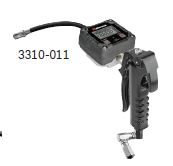 Electronic-Metered Comfort Grip Grease Control Handle with Flexible Outlet