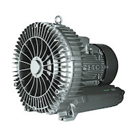 110 Millibar (mbar) Rated Pressure and 806 Cubic Feet per Minute (ft³/min) Air Flow Regenerative Blower
