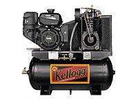 Kellogg-American Industrial Gasoline and Diesel Driven Air Compressor