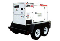 Airman® 45 Kilo Volt Ampere (kVA) Prime Power Electrical Power Generator