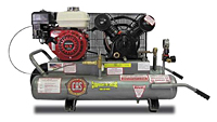 CAS Contractor Series Gas Reciprocating Compressor 5.5hp 8 Gallon Tank