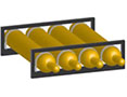 47 Inch (in) Length and 14 Inch (in) Width Cylinder Rack