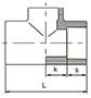 Socket Reducing Tee Fittings - 2